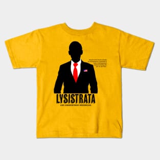 Republican Congress Man with Logo (Varient) Kids T-Shirt